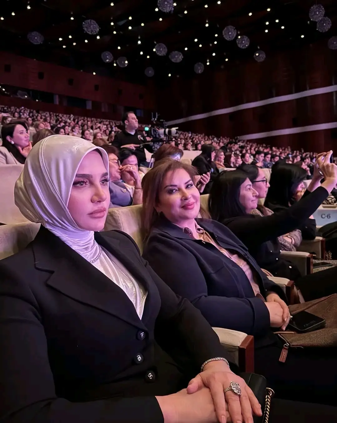 Xuraman Muradova Beynəlxalq Qadınlar Günü ilə əlaqədar Heydər Əliyev sarayında keçirilən tədbirdə iştirak edib