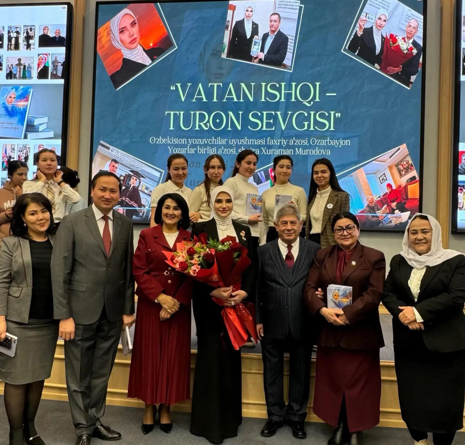 Xuraman Muradovanın "Vətən eşqi - Turan sevgisi" kitabının Özbəkistanda möhtəşəm təqdimat mərasimi
