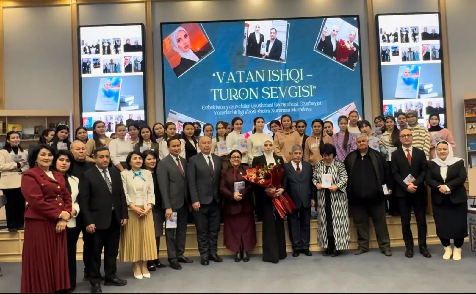 Xuraman Muradovanın "Vətən eşqi - Turan sevgisi" kitabının Özbəkistanda möhtəşəm təqdimat mərasimi