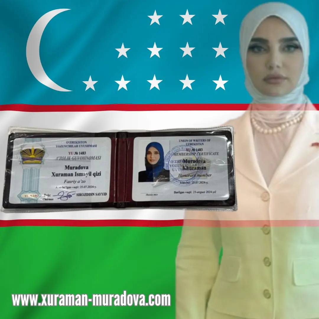Xuraman Muradova Özbəkistan Yazıçılar Birliyinin fəxri üzvü seçildi