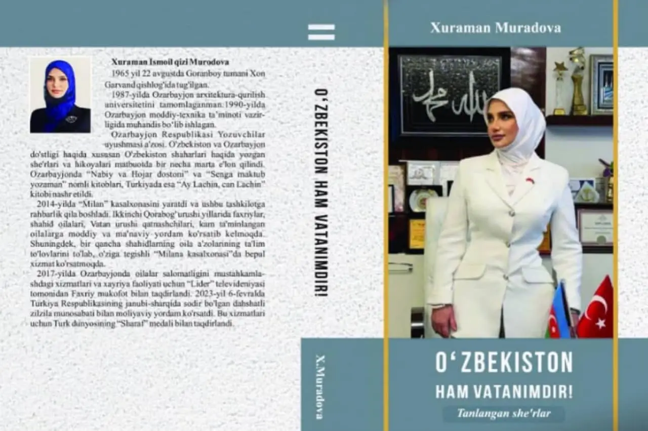 Хураман Муродова – Ватан, ҳуррият, дўстлик куйчиси